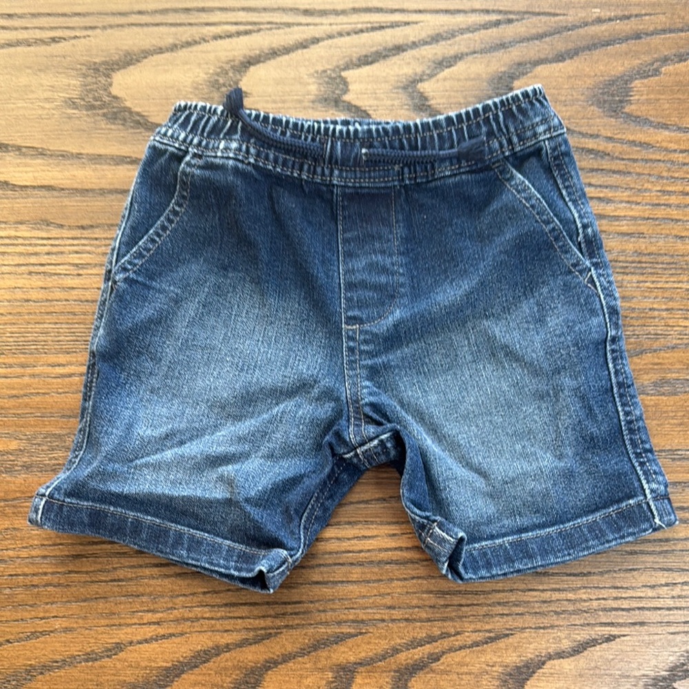 Kids Blue Denim Shorts